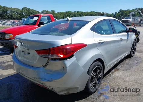 2013 Hyundai Elantra Gls from USA, damaged, VIN 5NPDH4AE2DH355188